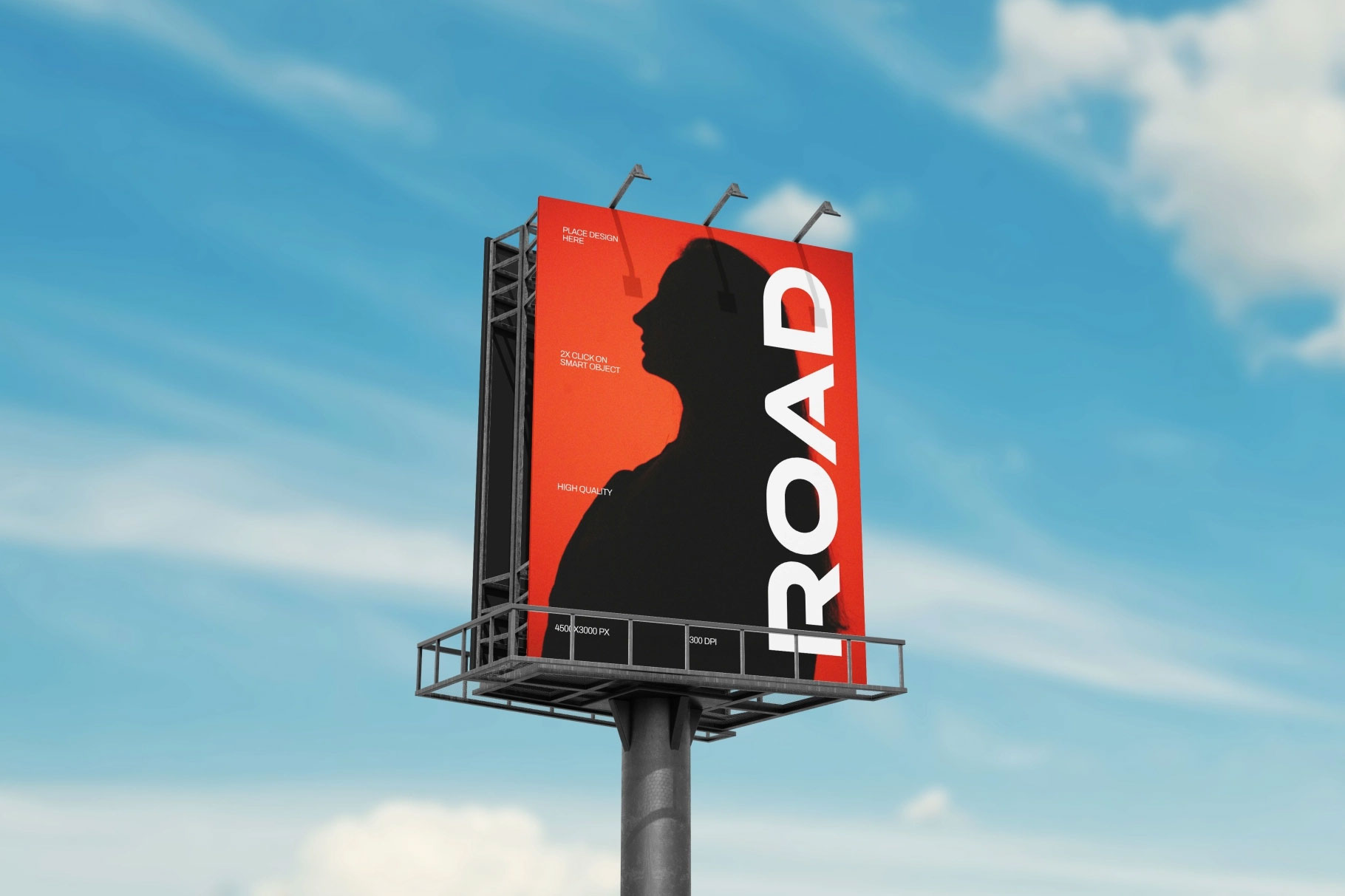 Outdoor Billboard Mockup