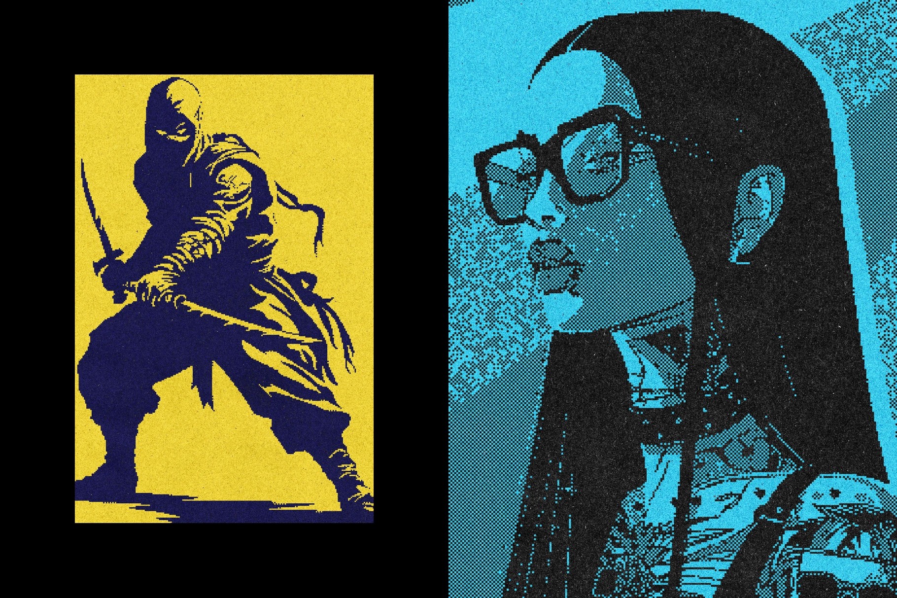 Retro Pixelated Effect