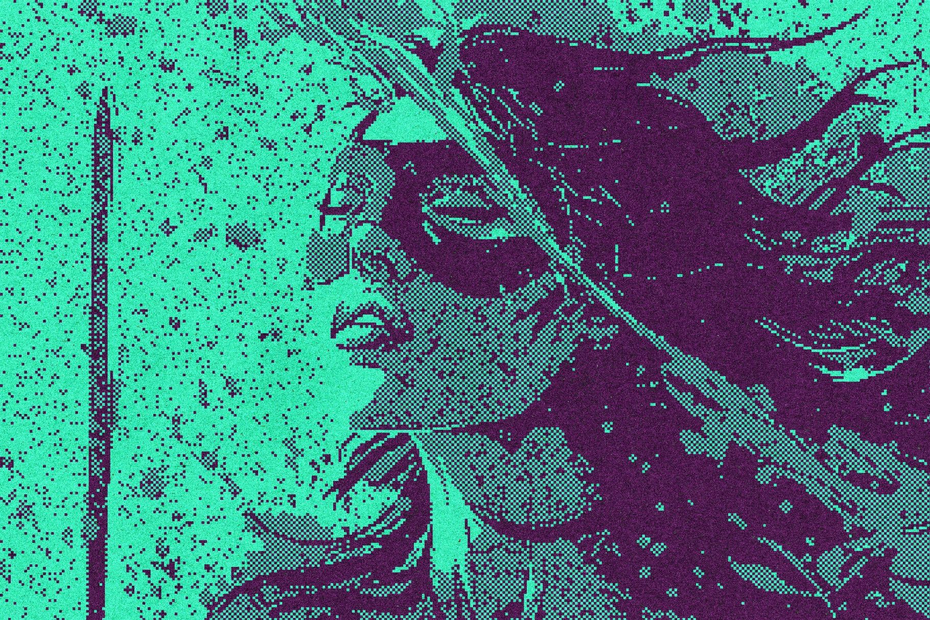 Retro Pixelated Effect