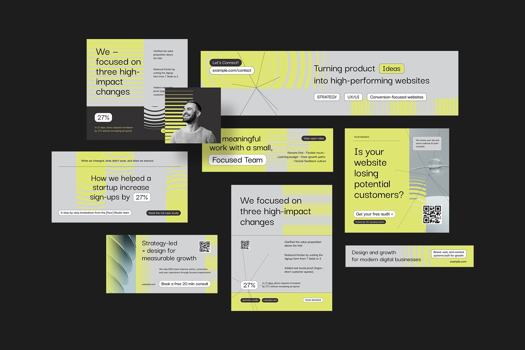 Digital Creative Agency LinkedIn (AI, EPS, PSD)