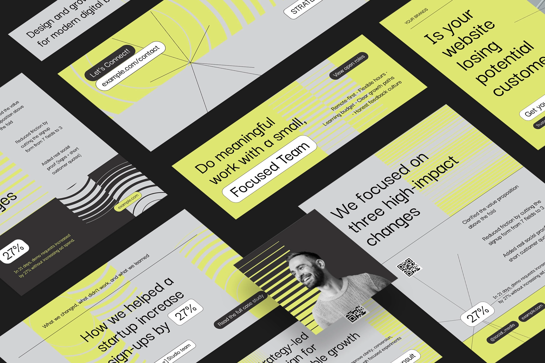 AFFINITY Digital Creative Agency LinkedIn Template