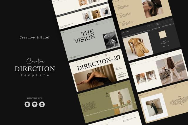 Creative Direction Kit Presentation Template