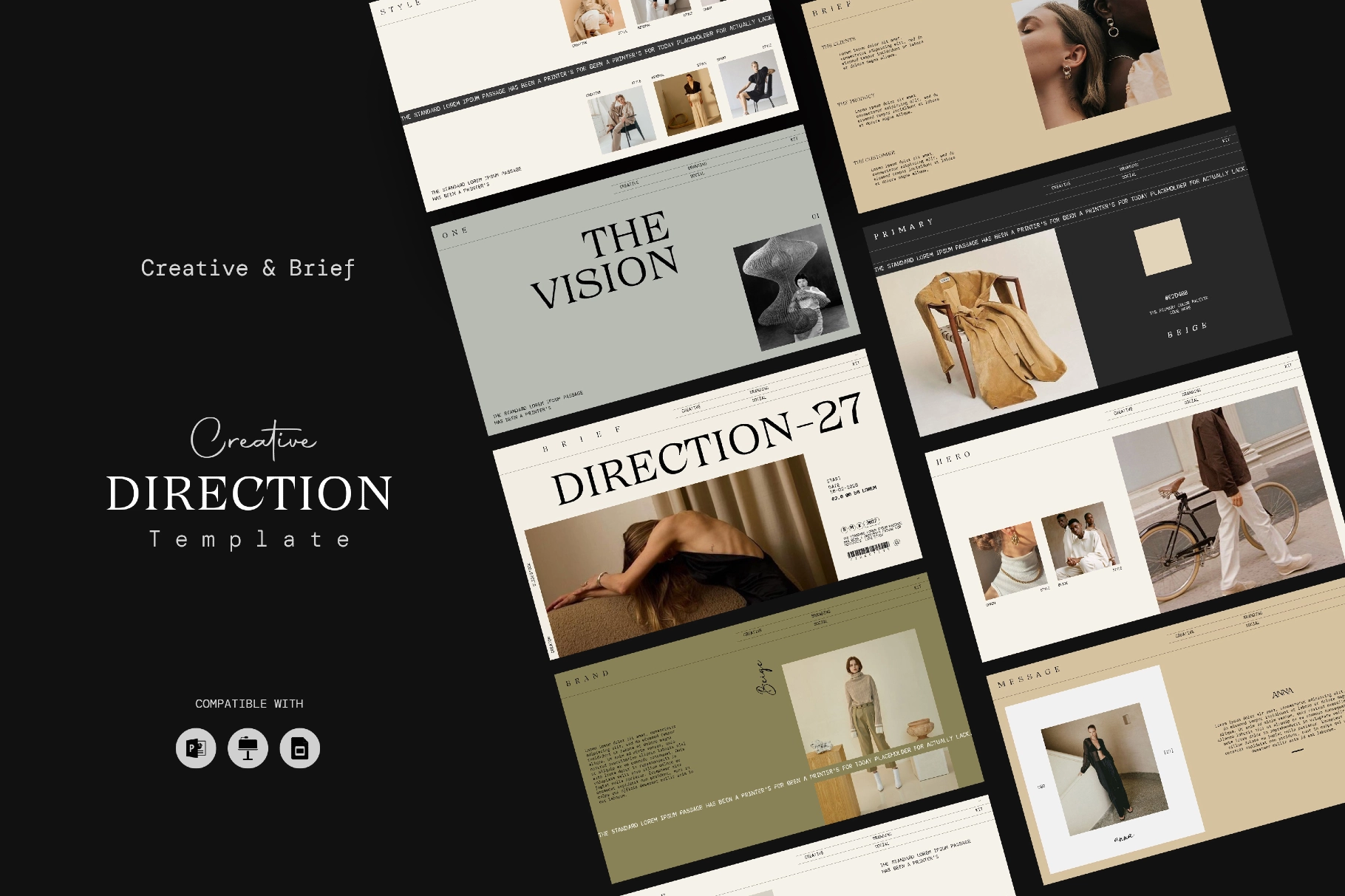 Creative Direction Kit Presentation Template