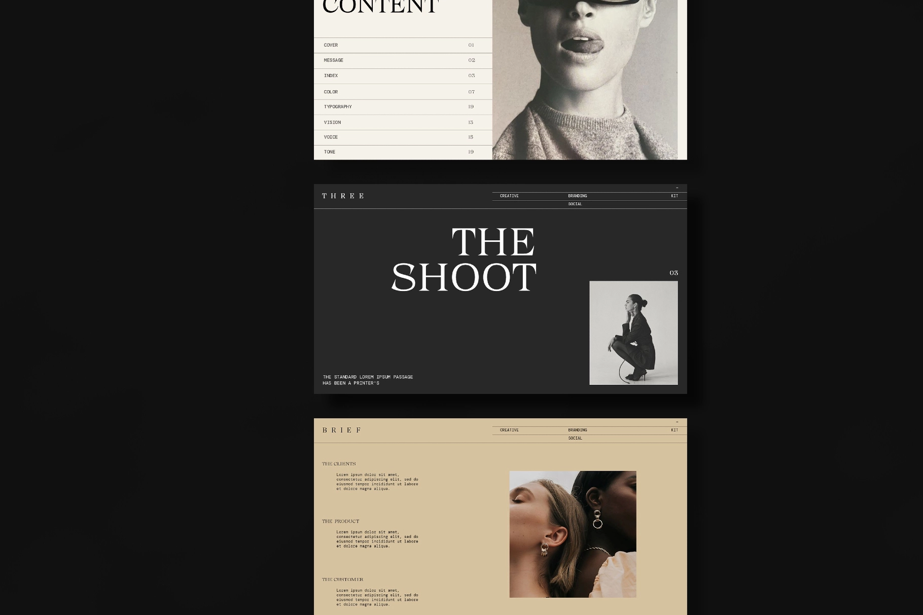 Creative Direction Kit Presentation Template