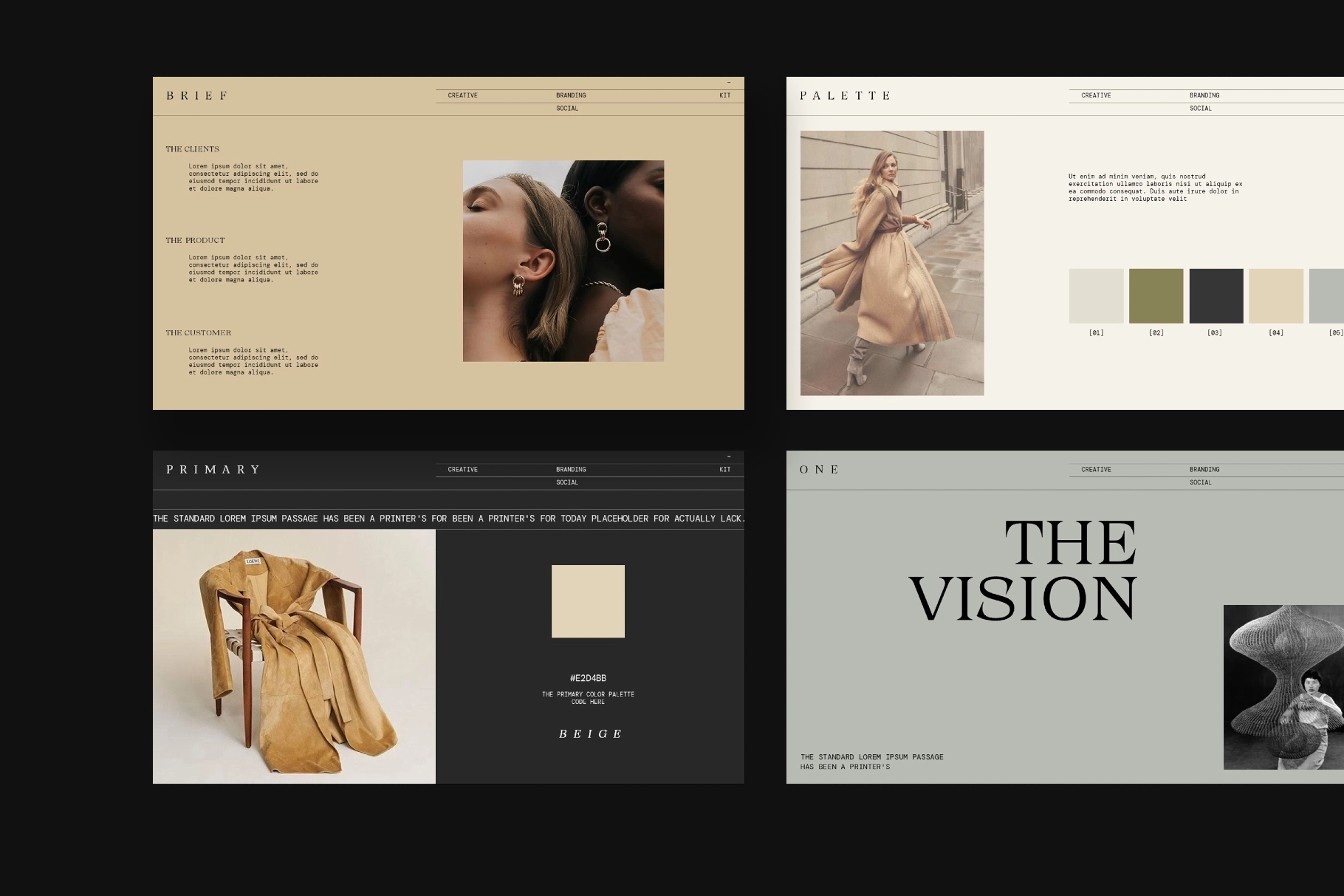 Creative Direction Kit Presentation Template