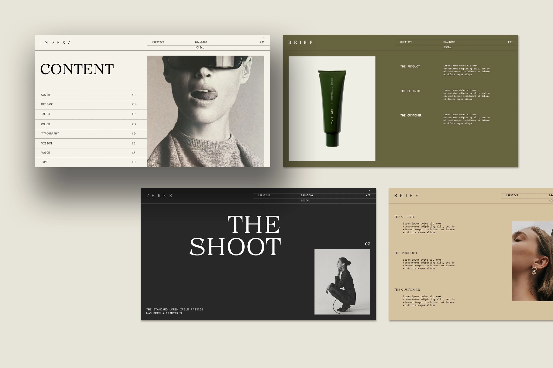 Creative Direction Kit Presentation Template