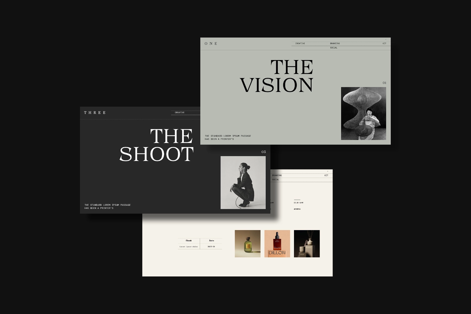 Creative Direction Kit Presentation Template