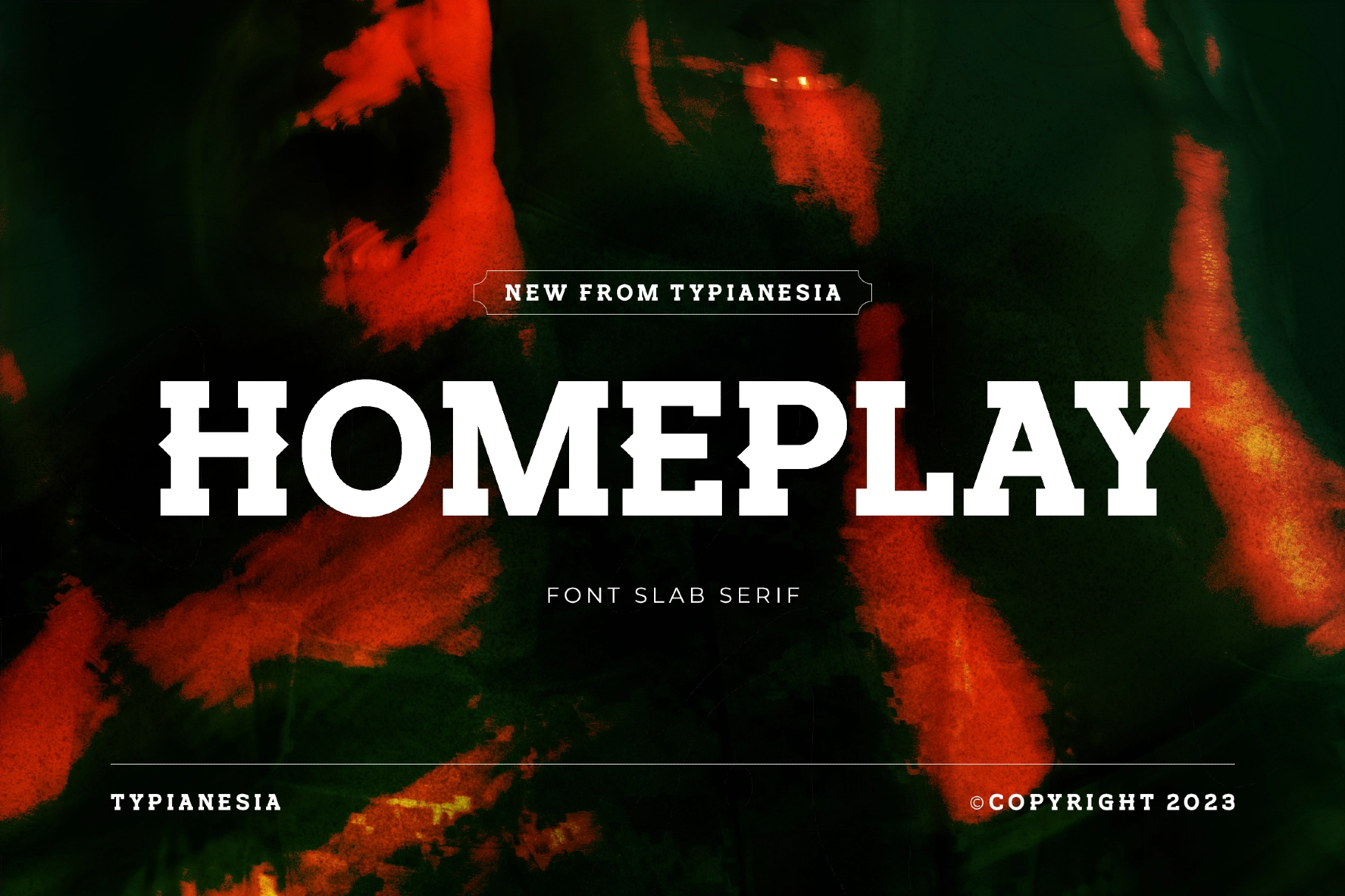 Homeplay - Vintage Slab Serif Font