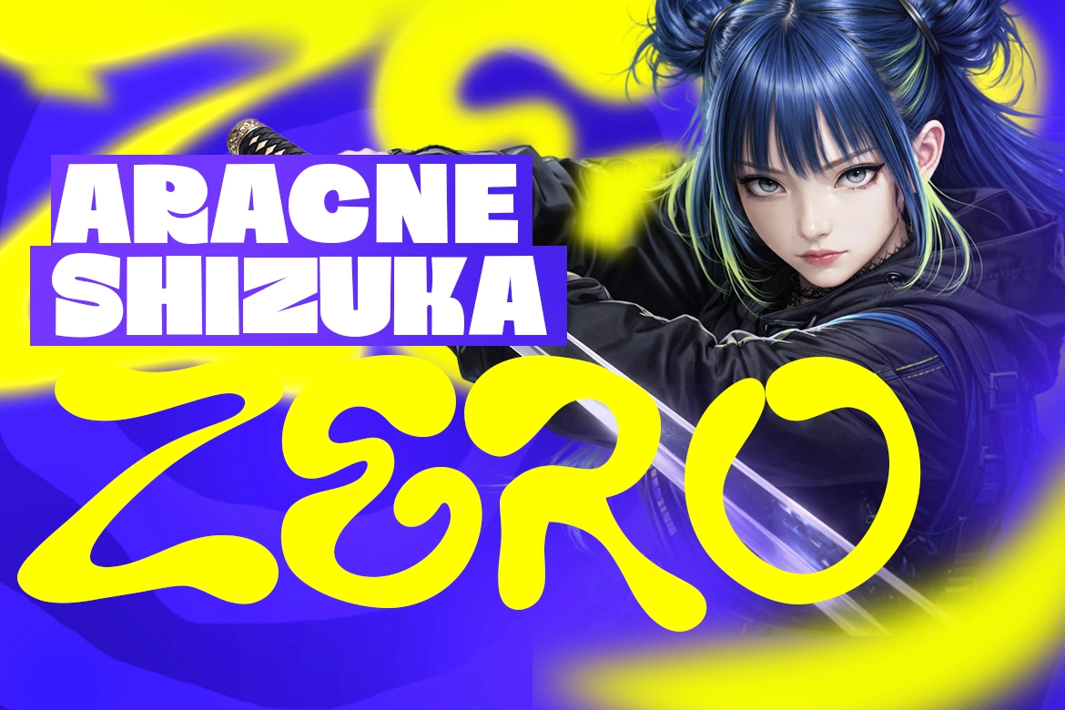 Rybe Bold - Psychedelic Display Font