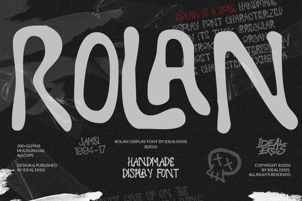 Rolan - Punk Display Font
