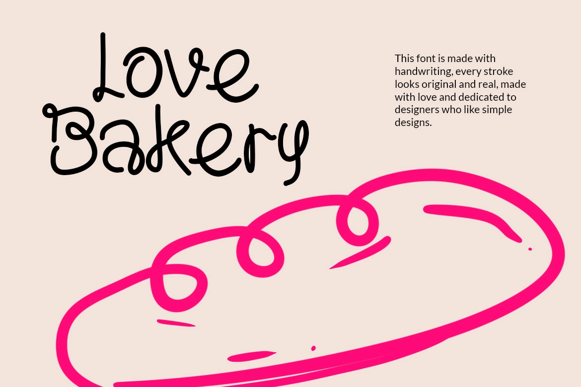 Make - Monoline Handwritten Font