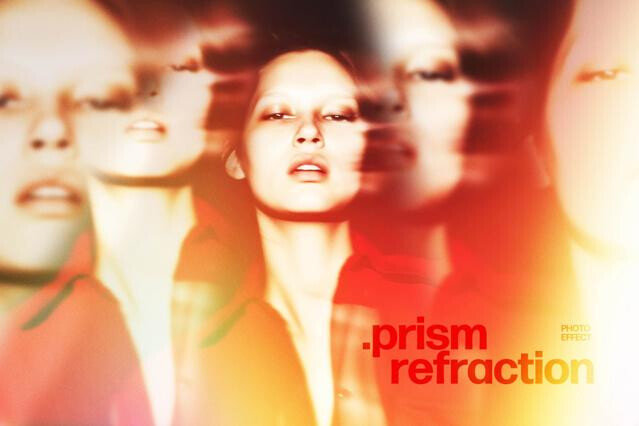 Prism Refraction Photo Effect
