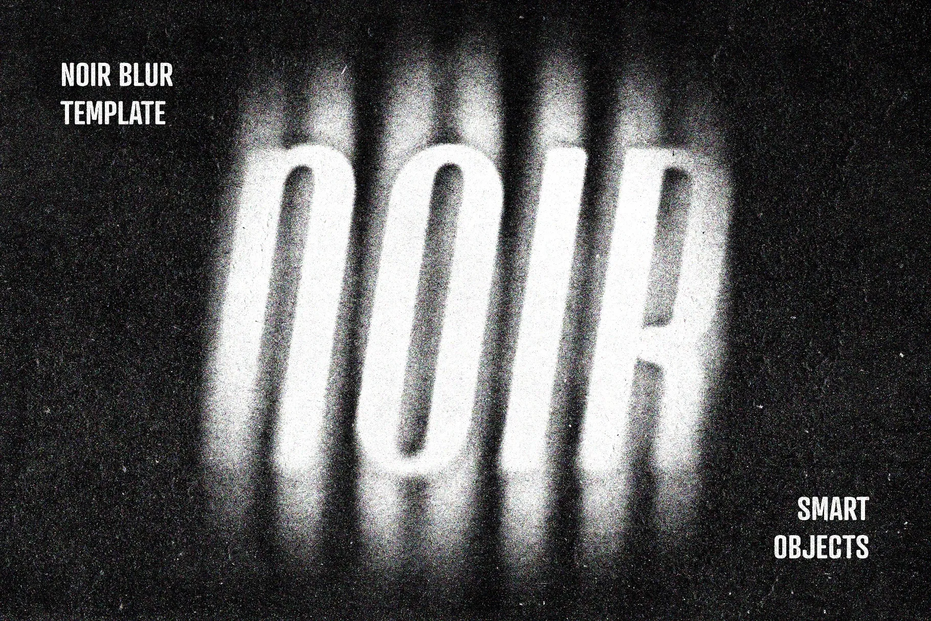 Noir Blur Text Effect