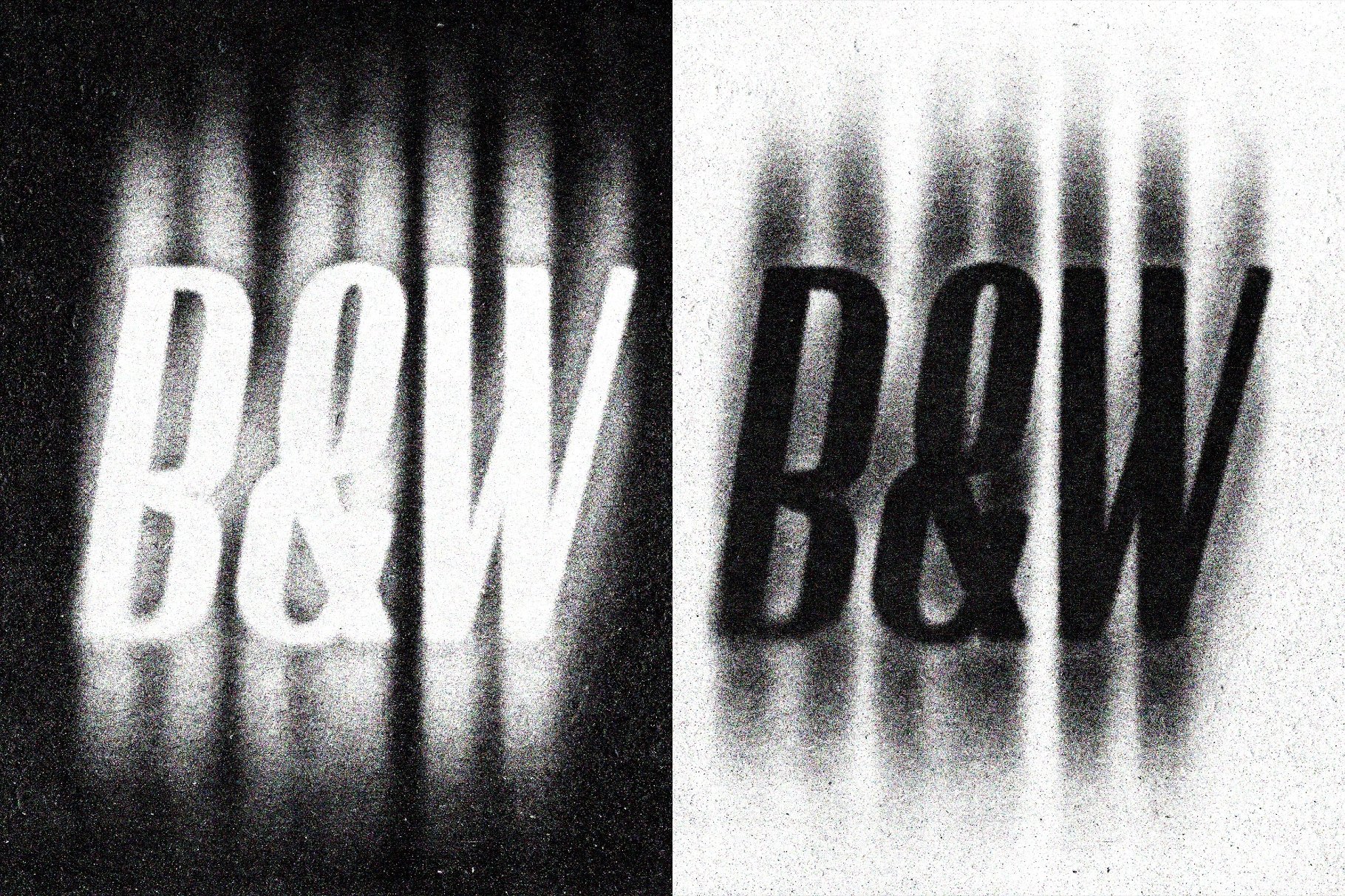 Noir Blur Text Effect
