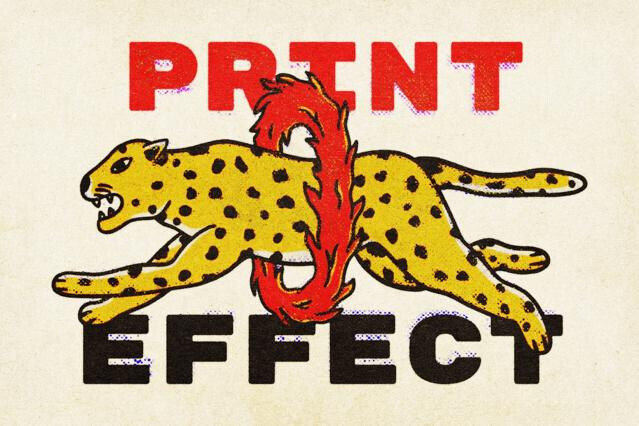 Paper Printing Effect