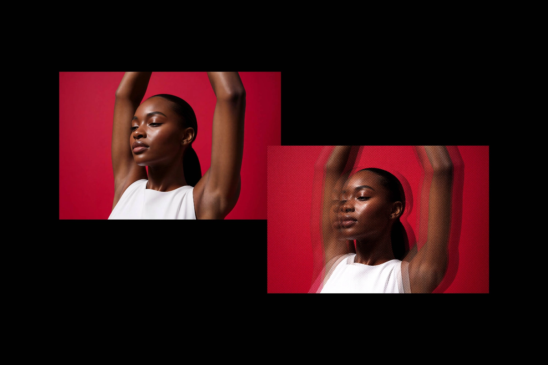 Ghost Offset Photo Effect