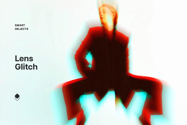 Lens Glitch Photo Effect