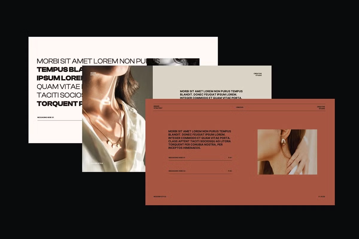 Vinicius - Brand Strategy Google Slides Template