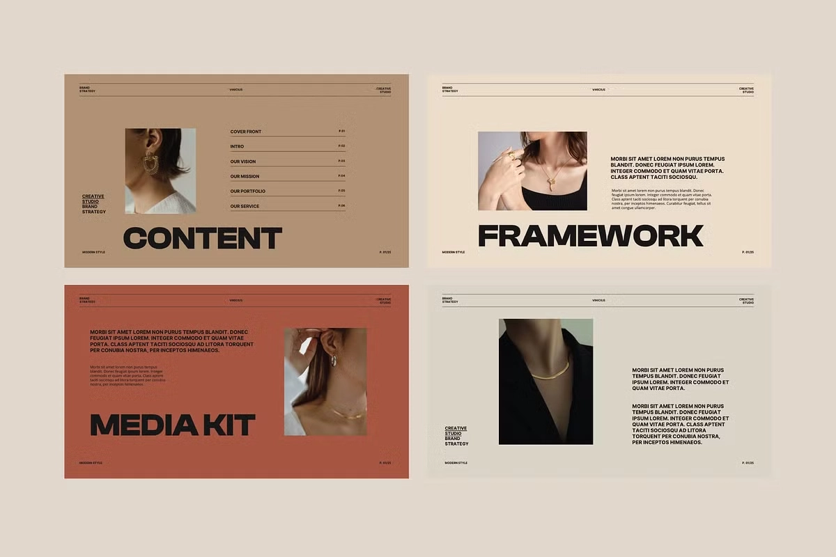 Vinicius - Brand Strategy Google Slides Template