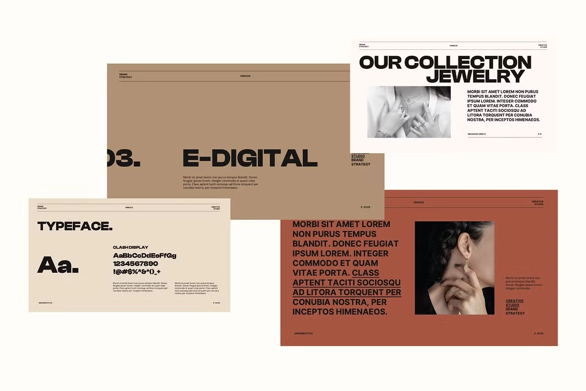 Vinicius - Brand Strategy Google Slides Template