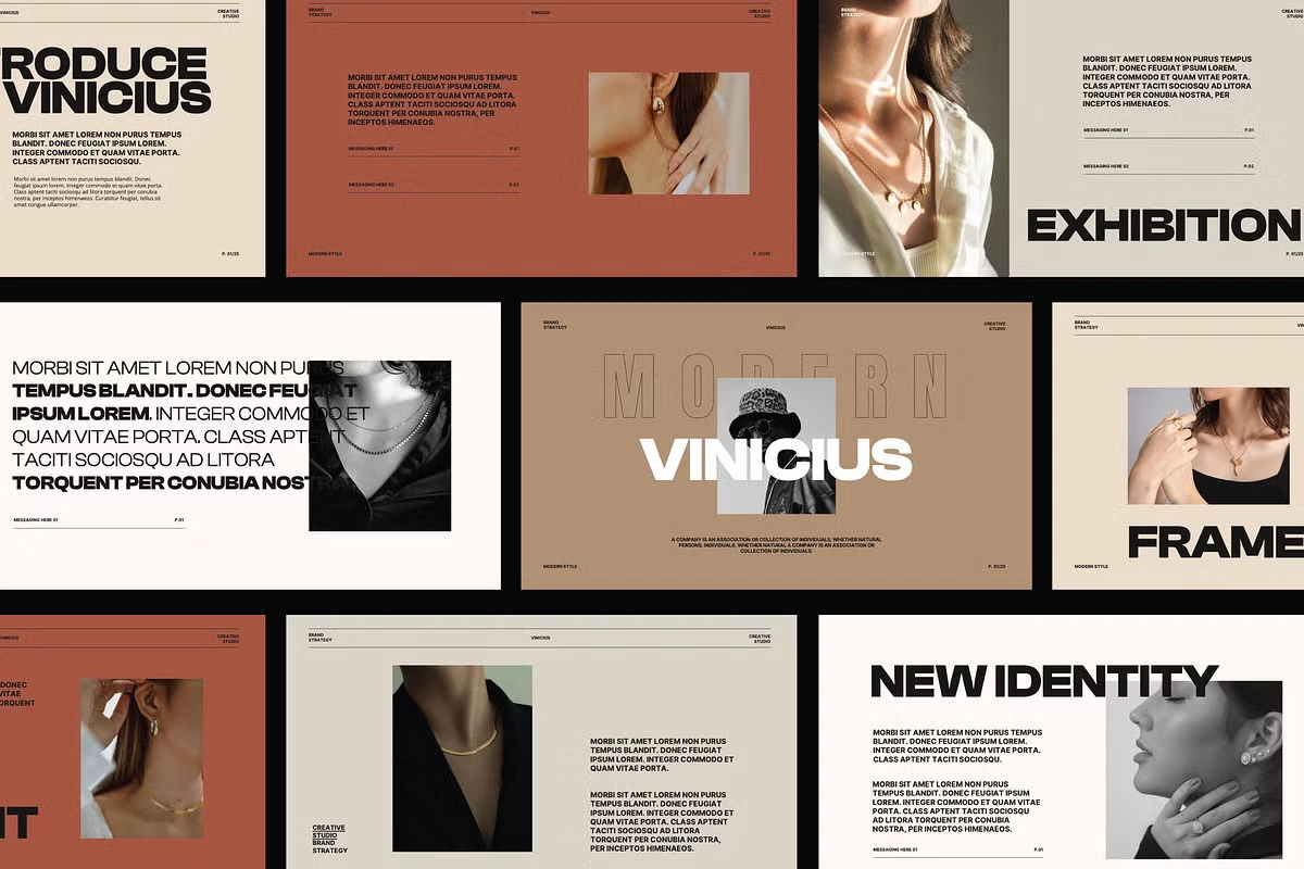 Vinicius - Brand Strategy Google Slides Template