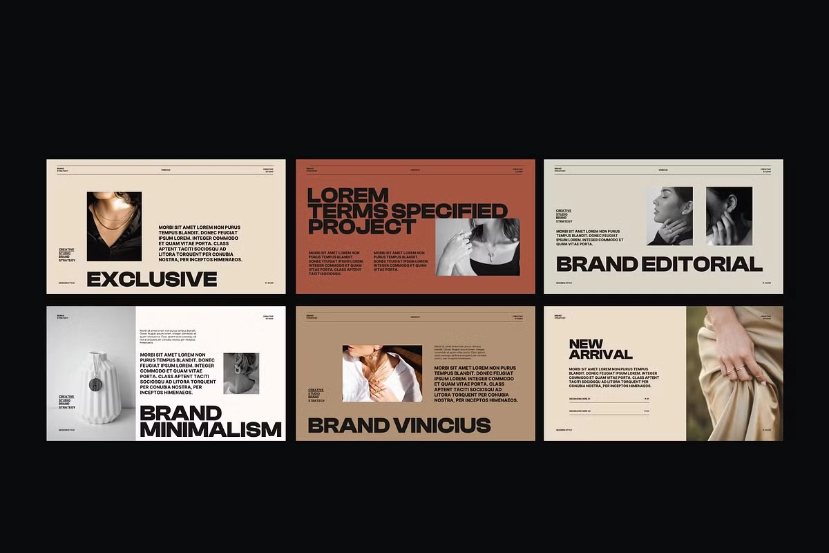 PowerPoint Brand Strategy Template – Vinicius