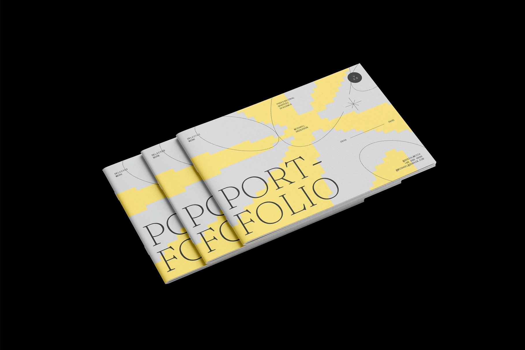 Modern Design Portfolio Affinity Template – Portoe