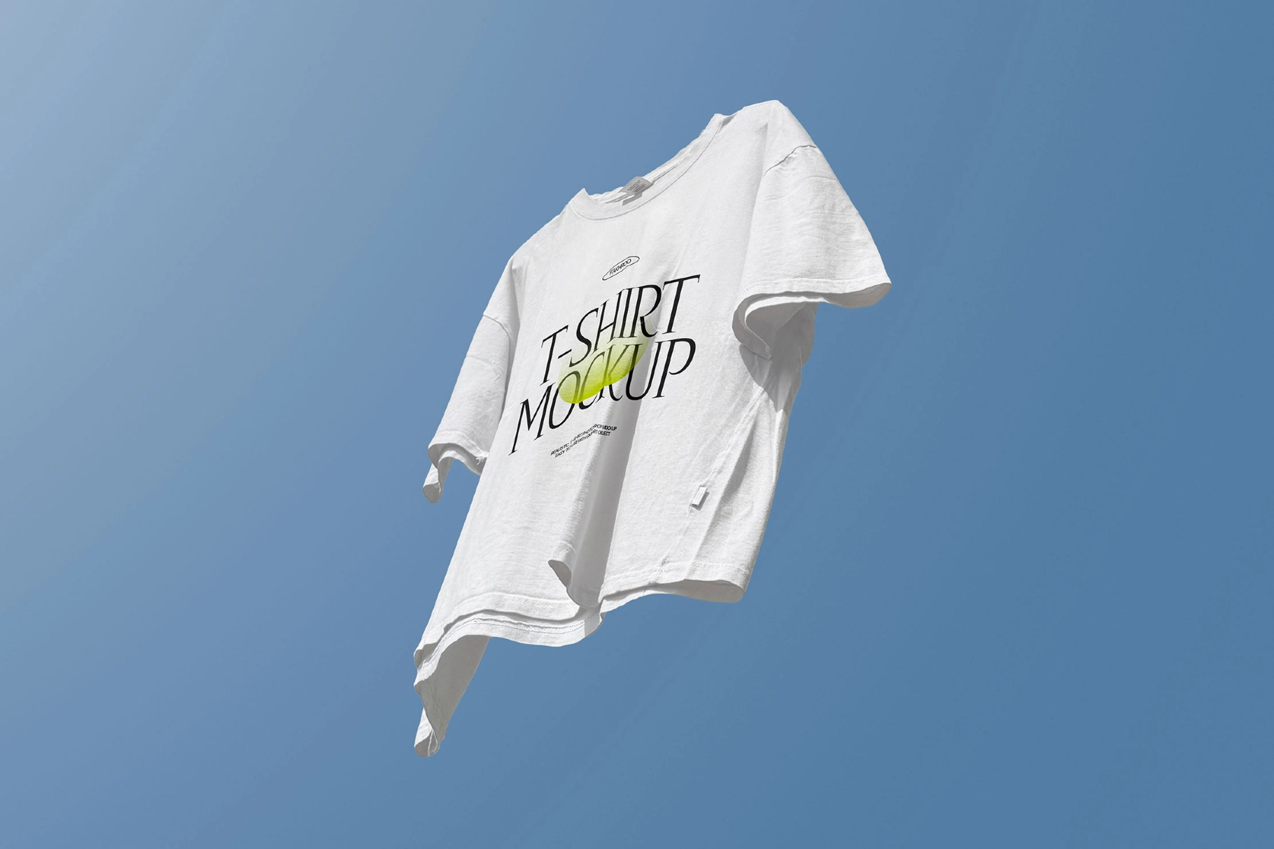 Floating T-Shirt Mockup