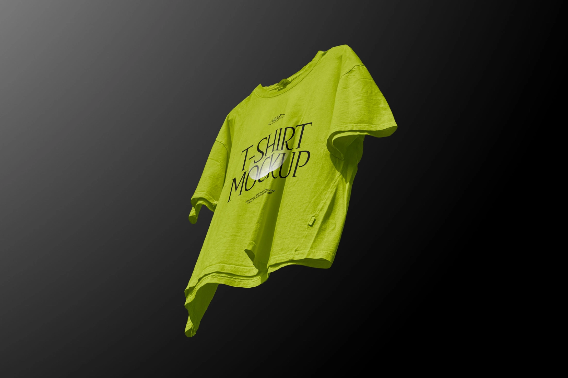 Floating T-Shirt Mockup