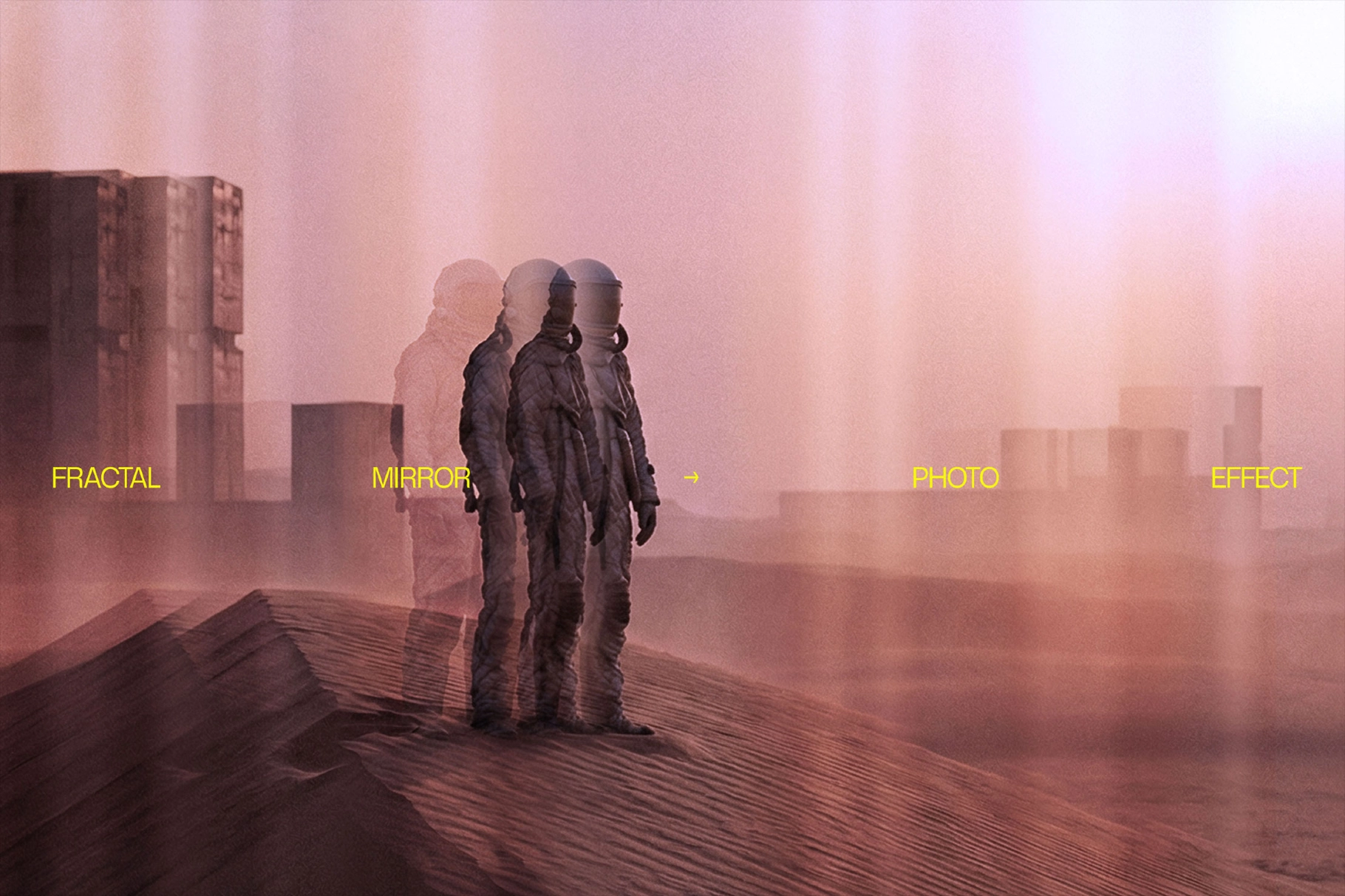 Fractal Mirror Photo Effect