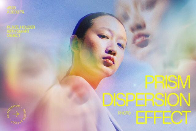 Prism Dispersion Photo Effect