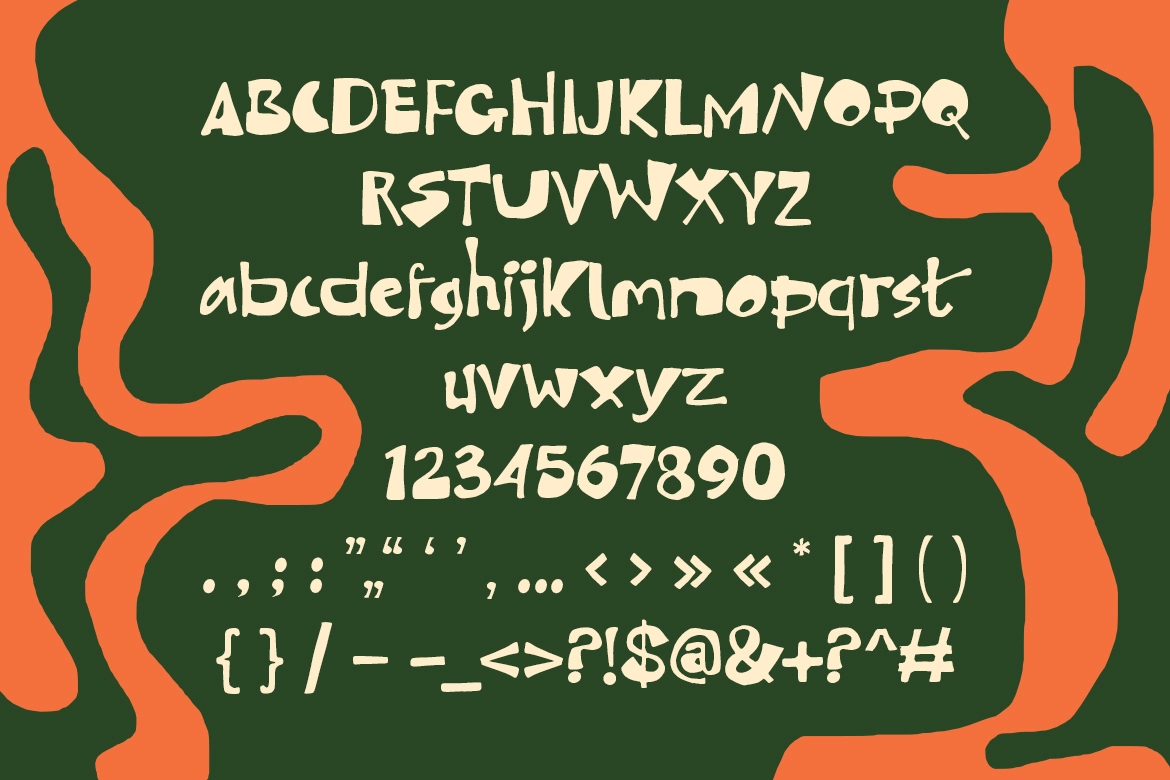 Kopo Nomo - Quirky Display Font