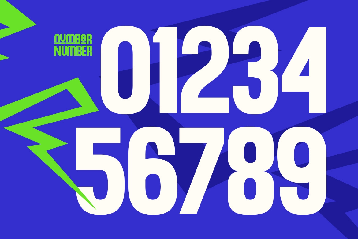 Barune - Condensed Sport Font