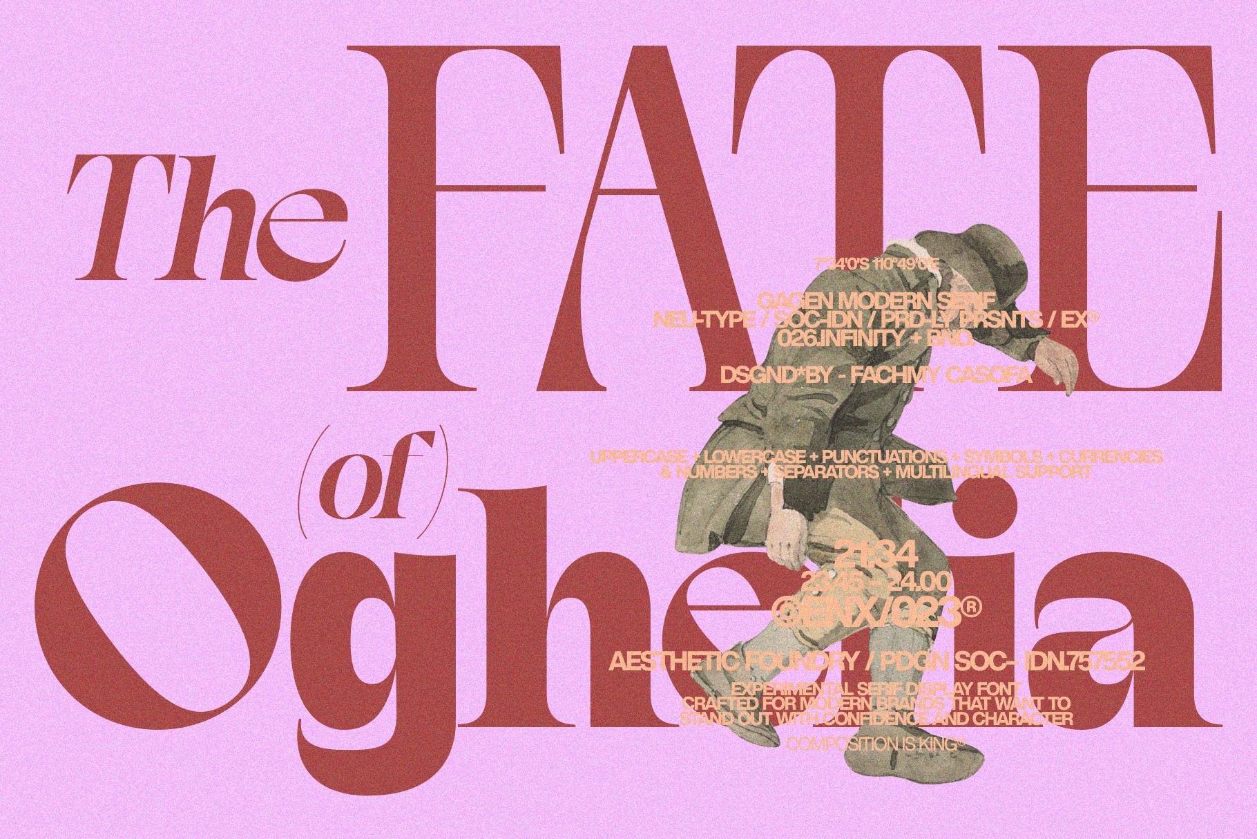 Gagen - Modern Editorial Serif Font