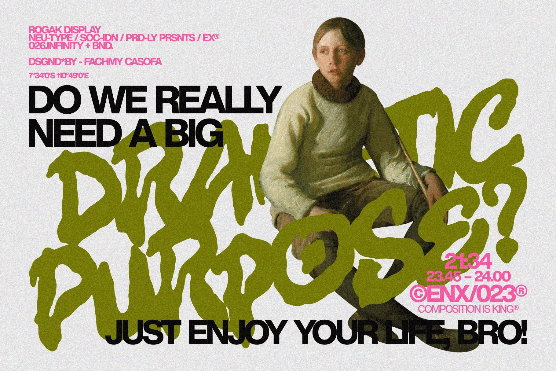 Rogak - Grunge Brush Font