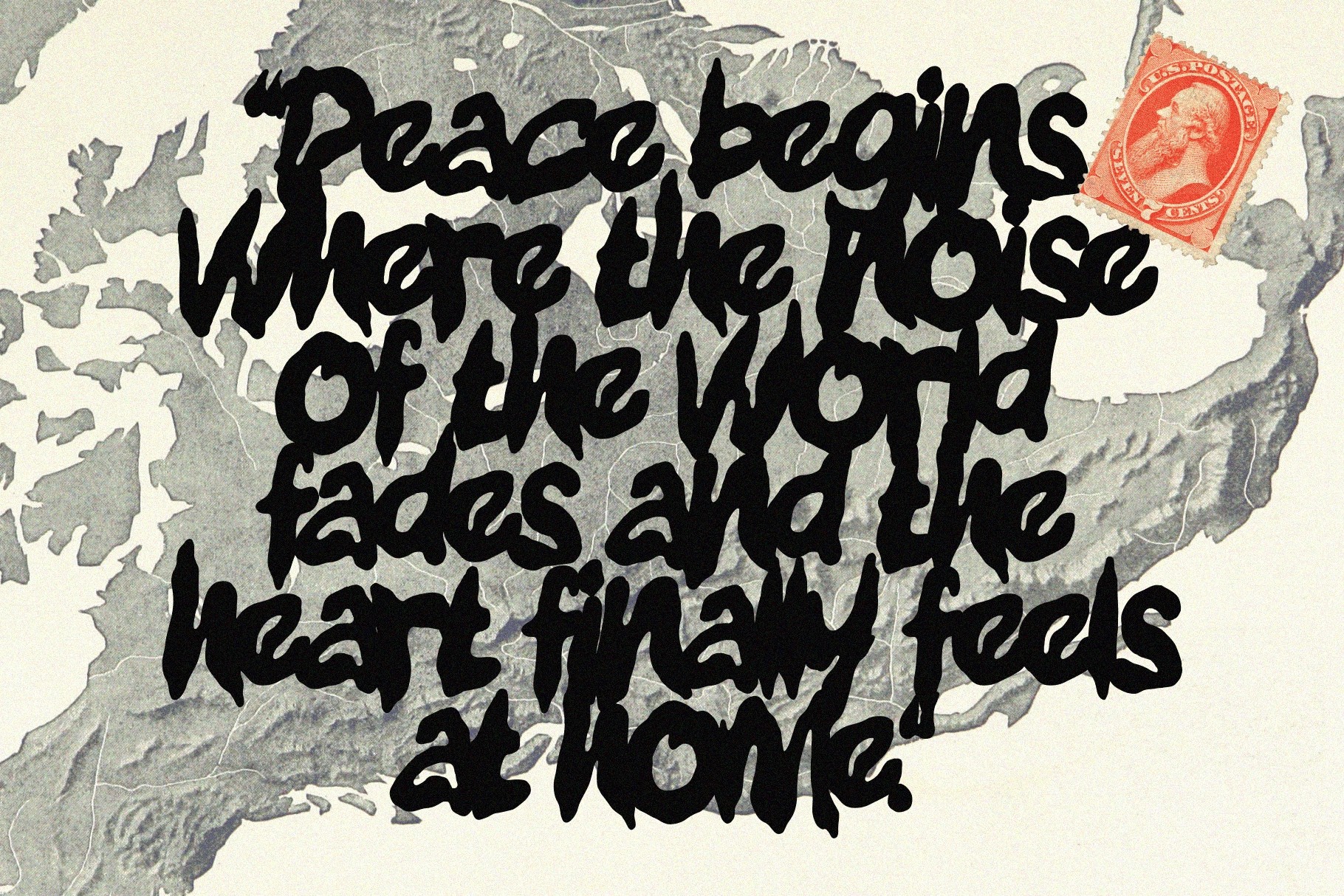 Rogak - Grunge Brush Font