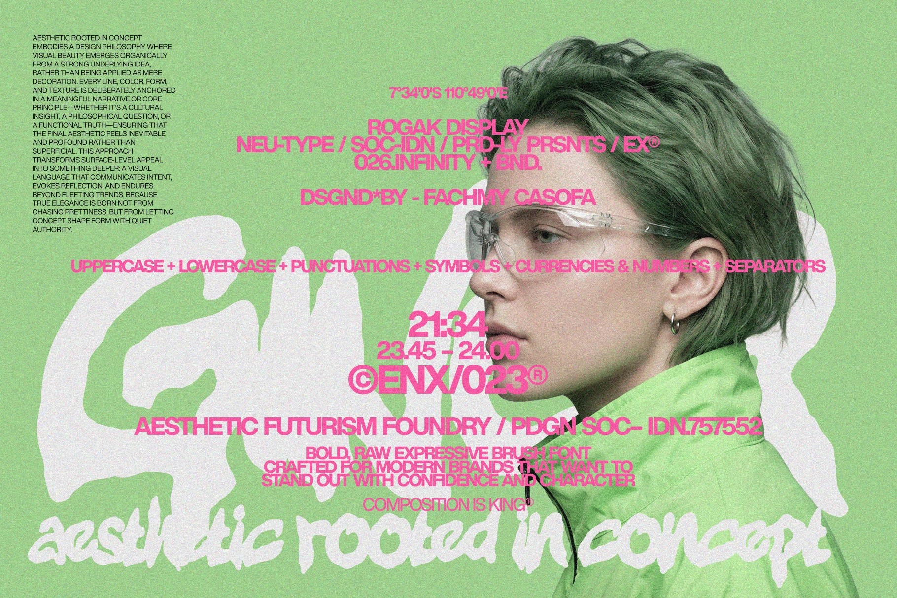 Rogak - Grunge Brush Font