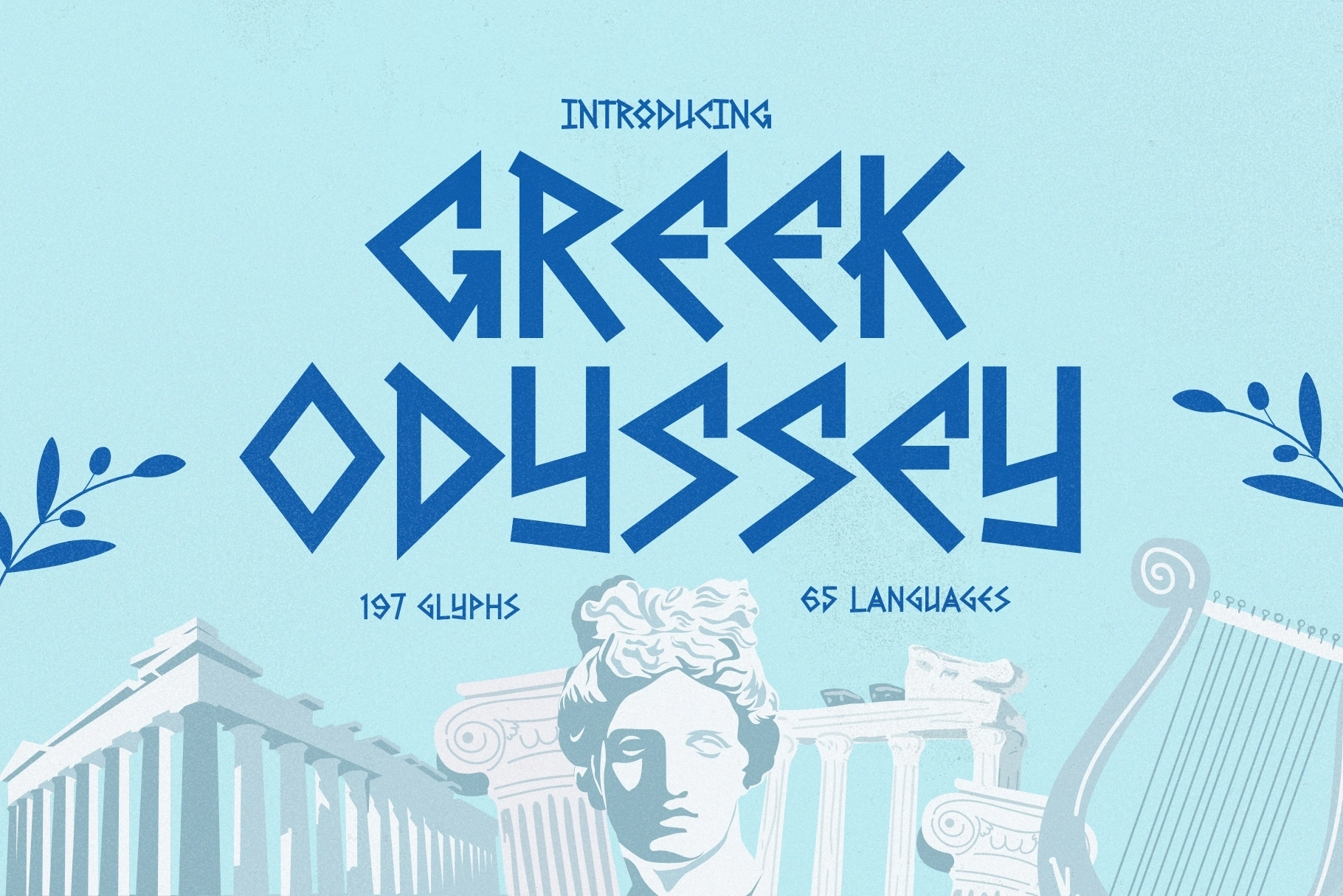 Greek Odyssey - Greek Style Display Font