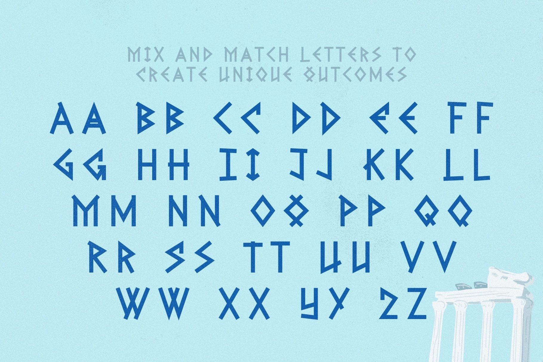 Greek Odyssey - Greek Style Display Font