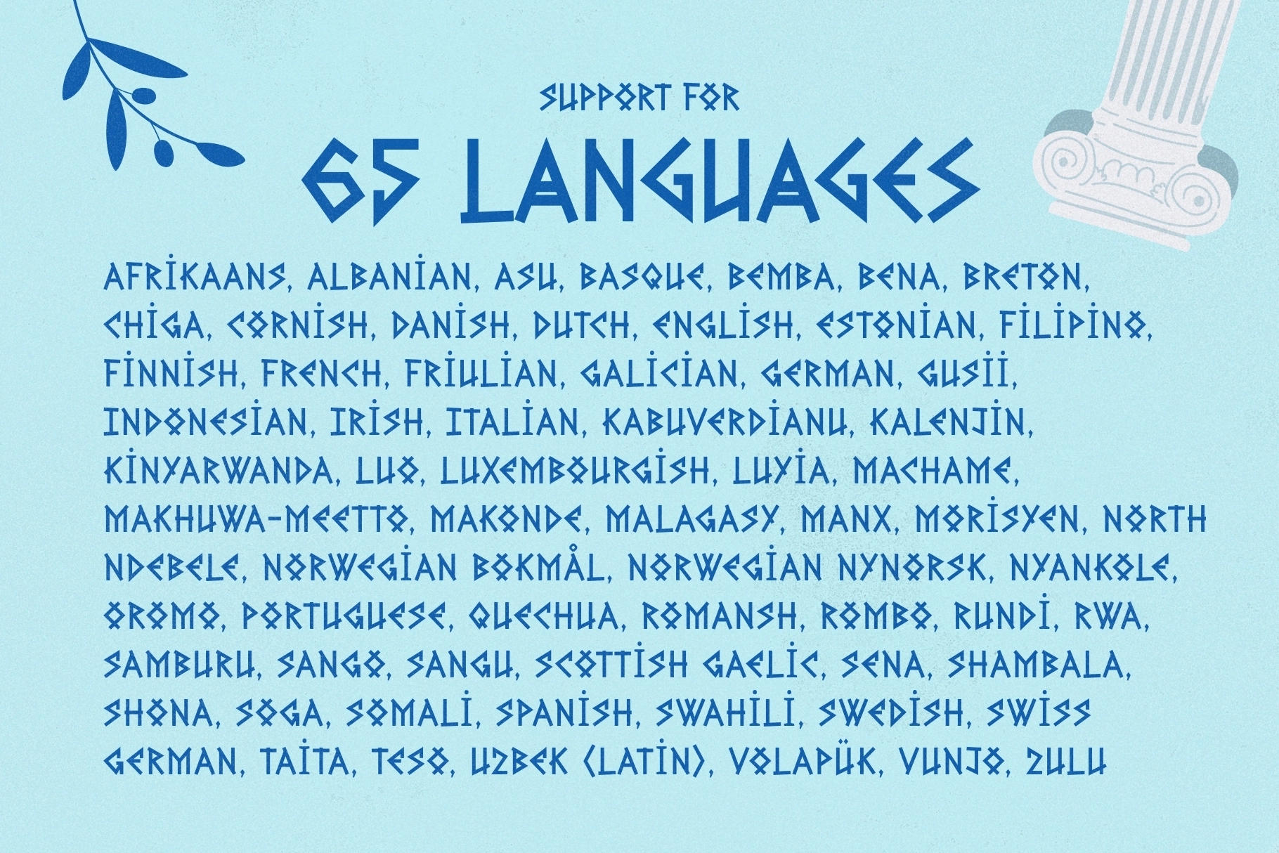 Greek Odyssey - Greek Style Display Font