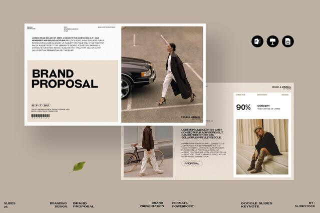Aesthetic Brand Proposal Presentation Template