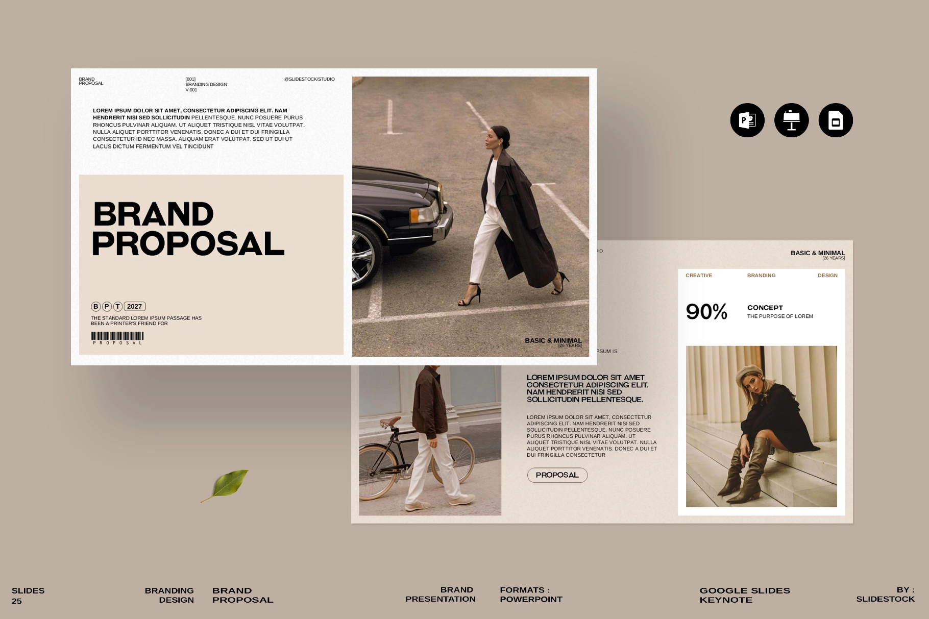 Aesthetic Brand Proposal Presentation Template