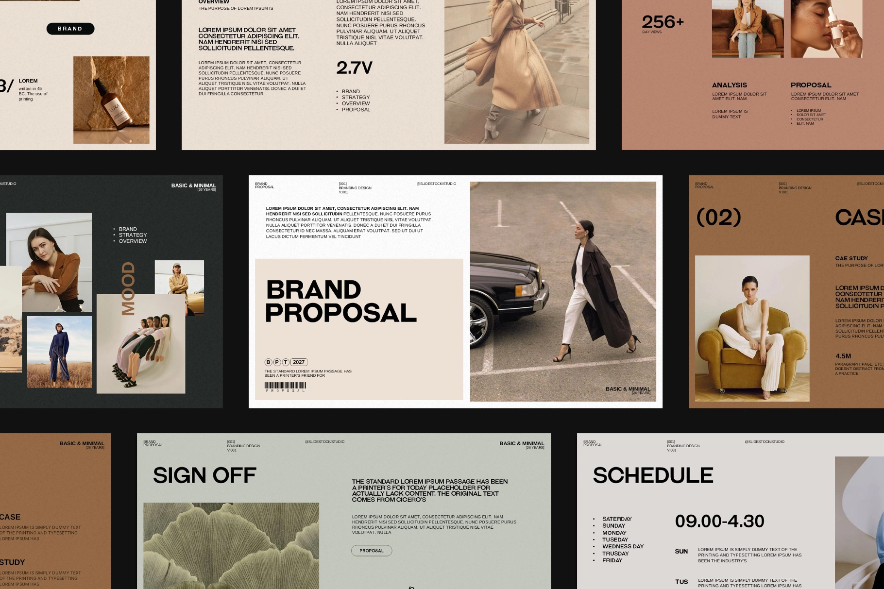 Aesthetic Brand Proposal Presentation Template