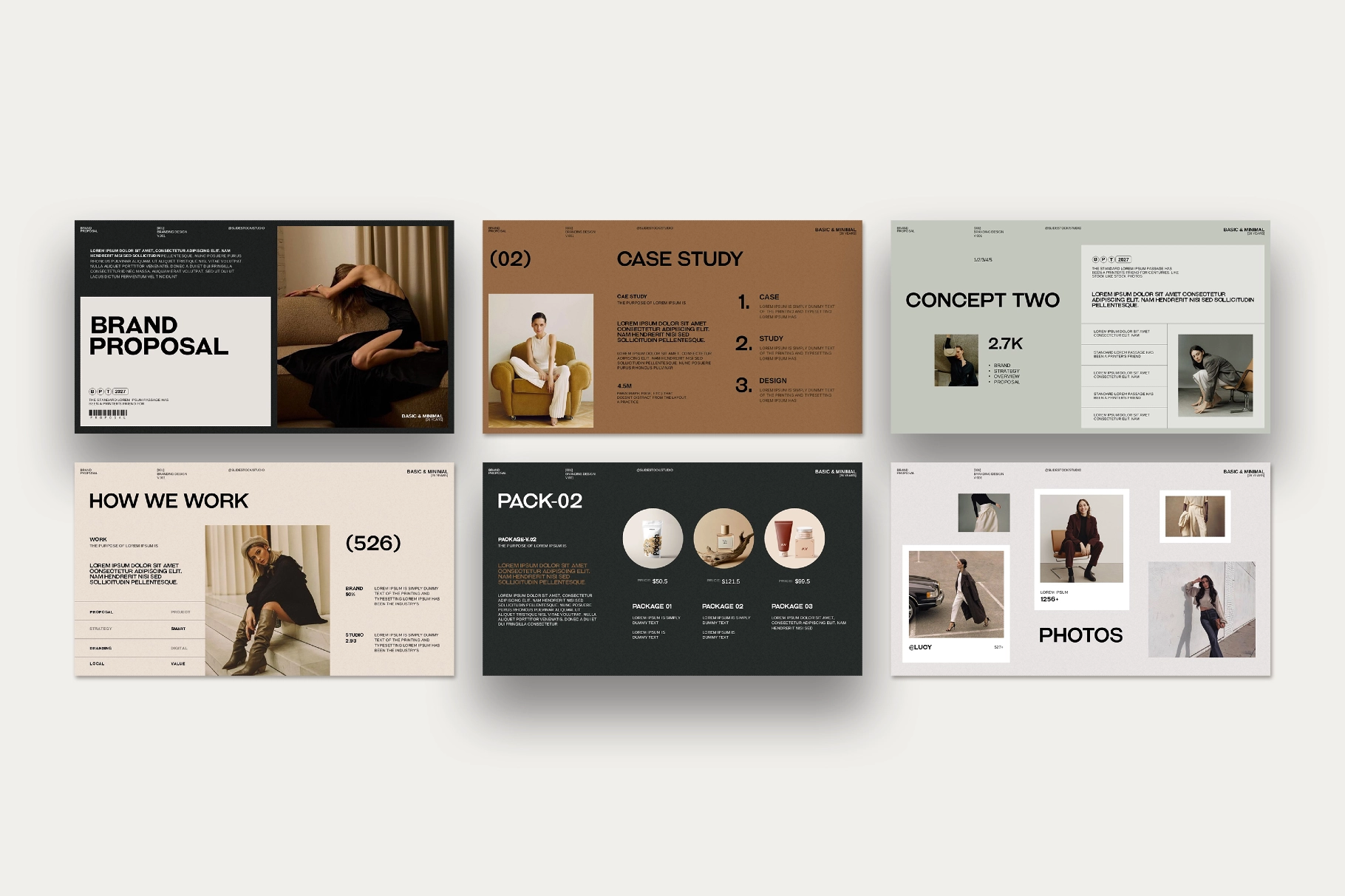 Aesthetic Brand Proposal Presentation Template