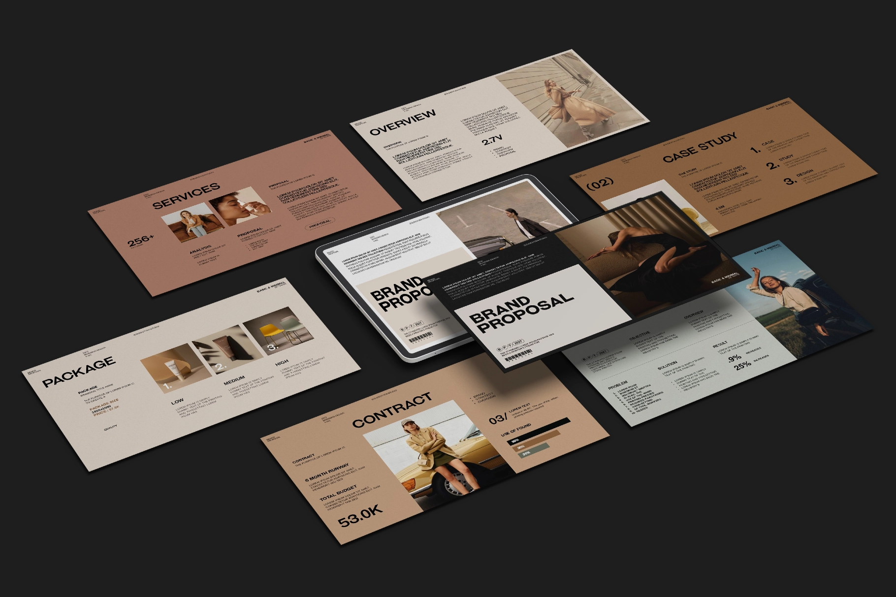 Aesthetic Brand Proposal Presentation Template