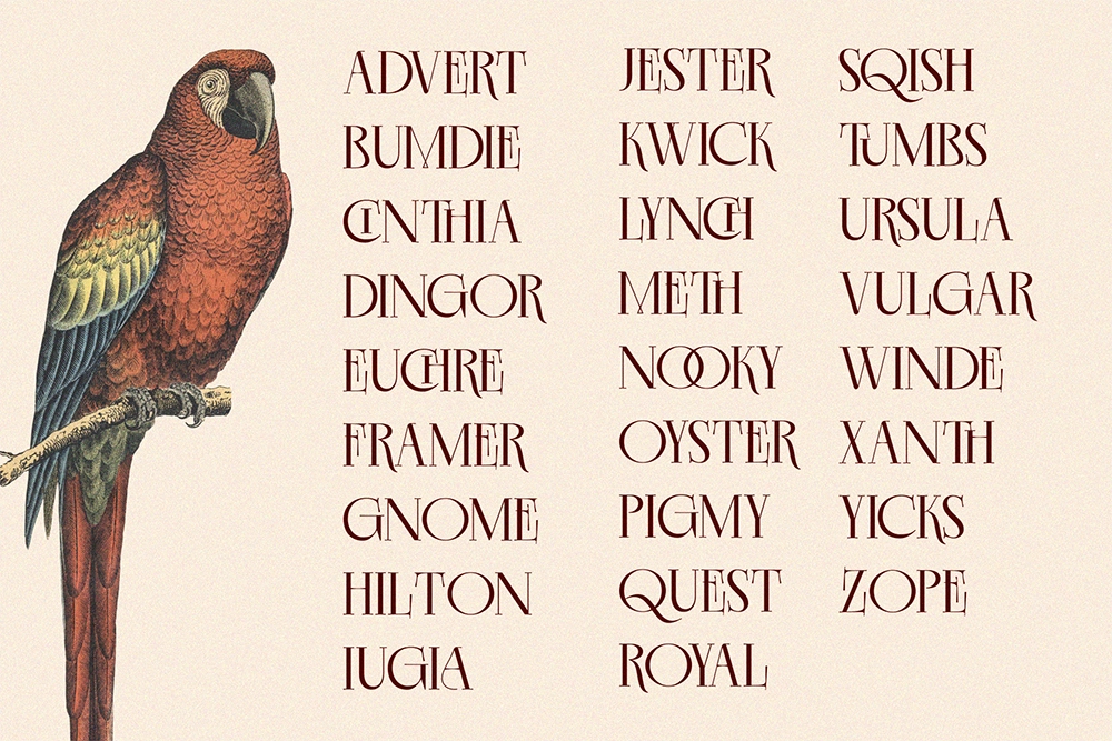 Ekgiero - Luxury Serif Font