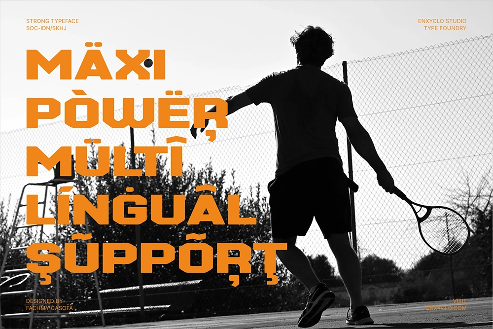Maxi Power - Bold Sport Font