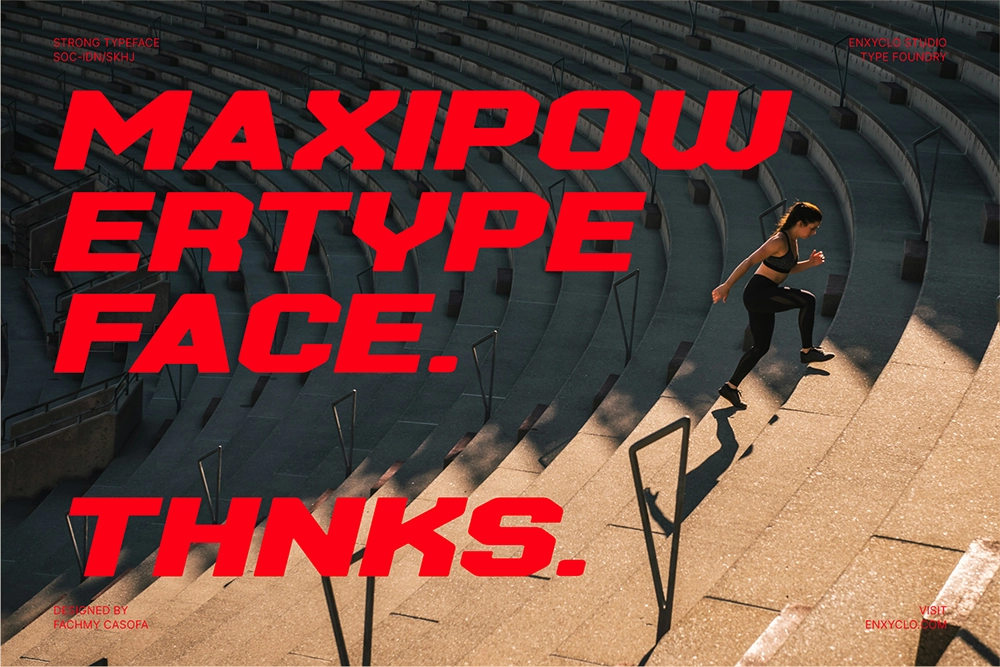 Maxi Power - Bold Sport Font