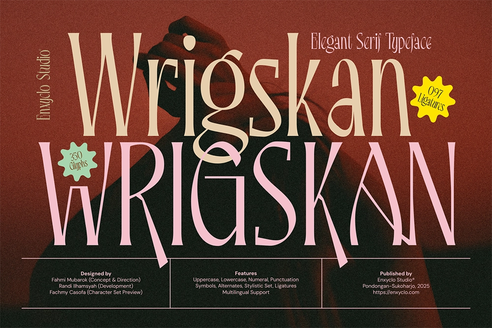 Wrigskan - Elegant Luxury Serif Typeface