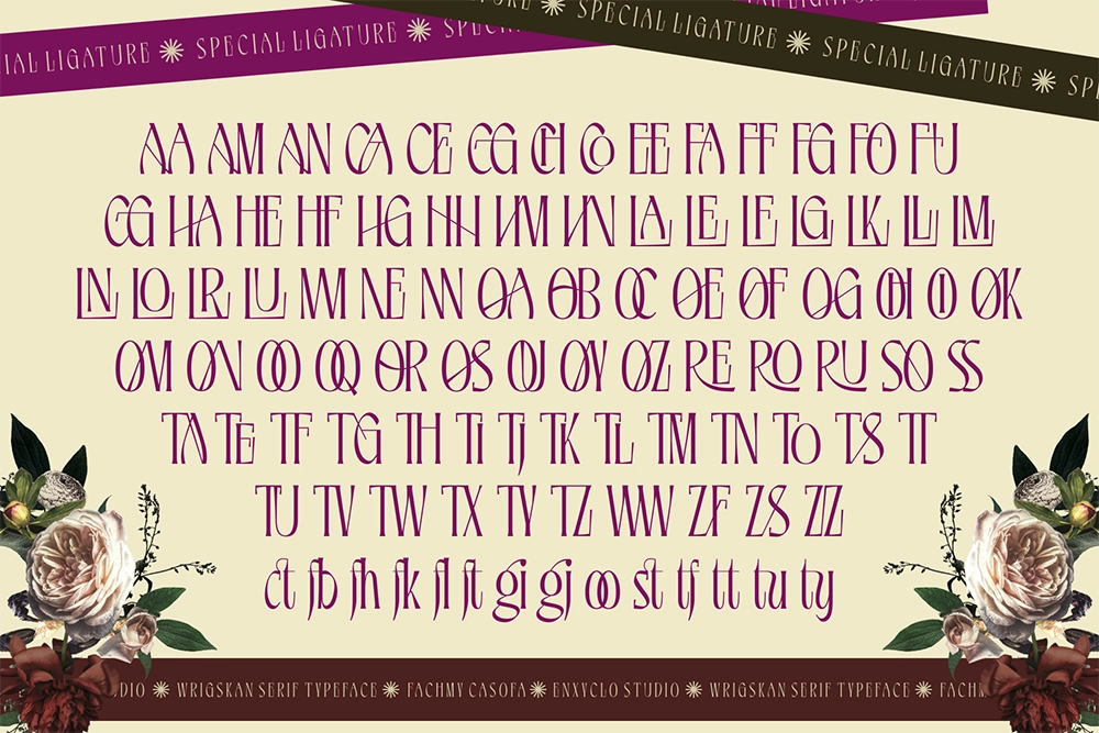 Wrigskan - Elegant Luxury Serif Typeface